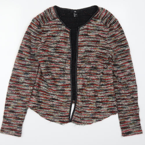 H&M Womens Multicoloured   Cardigan Jumper Size L