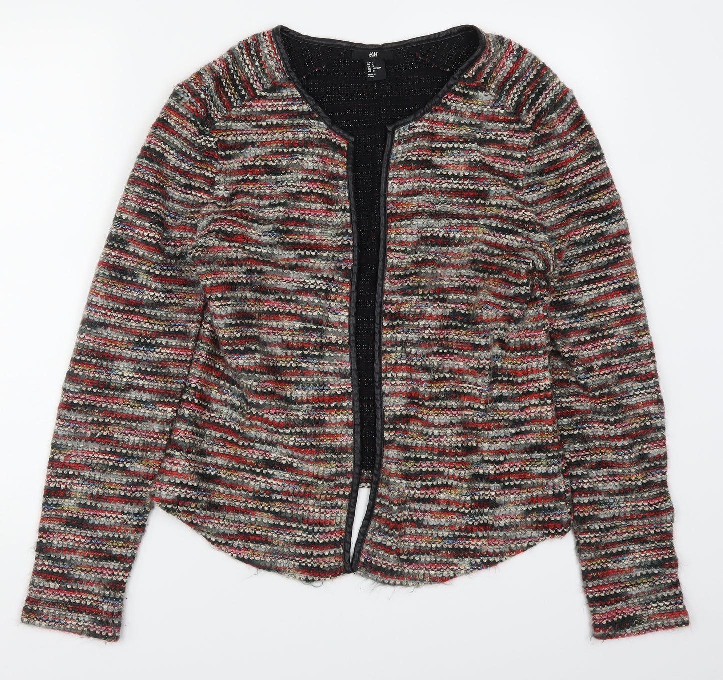 H&M Womens Multicoloured   Cardigan Jumper Size L