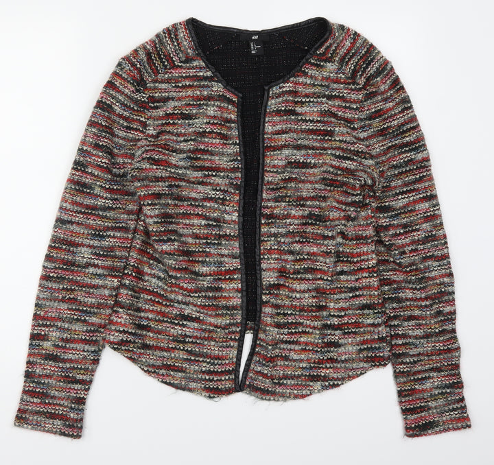 H&M Womens Multicoloured   Cardigan Jumper Size L