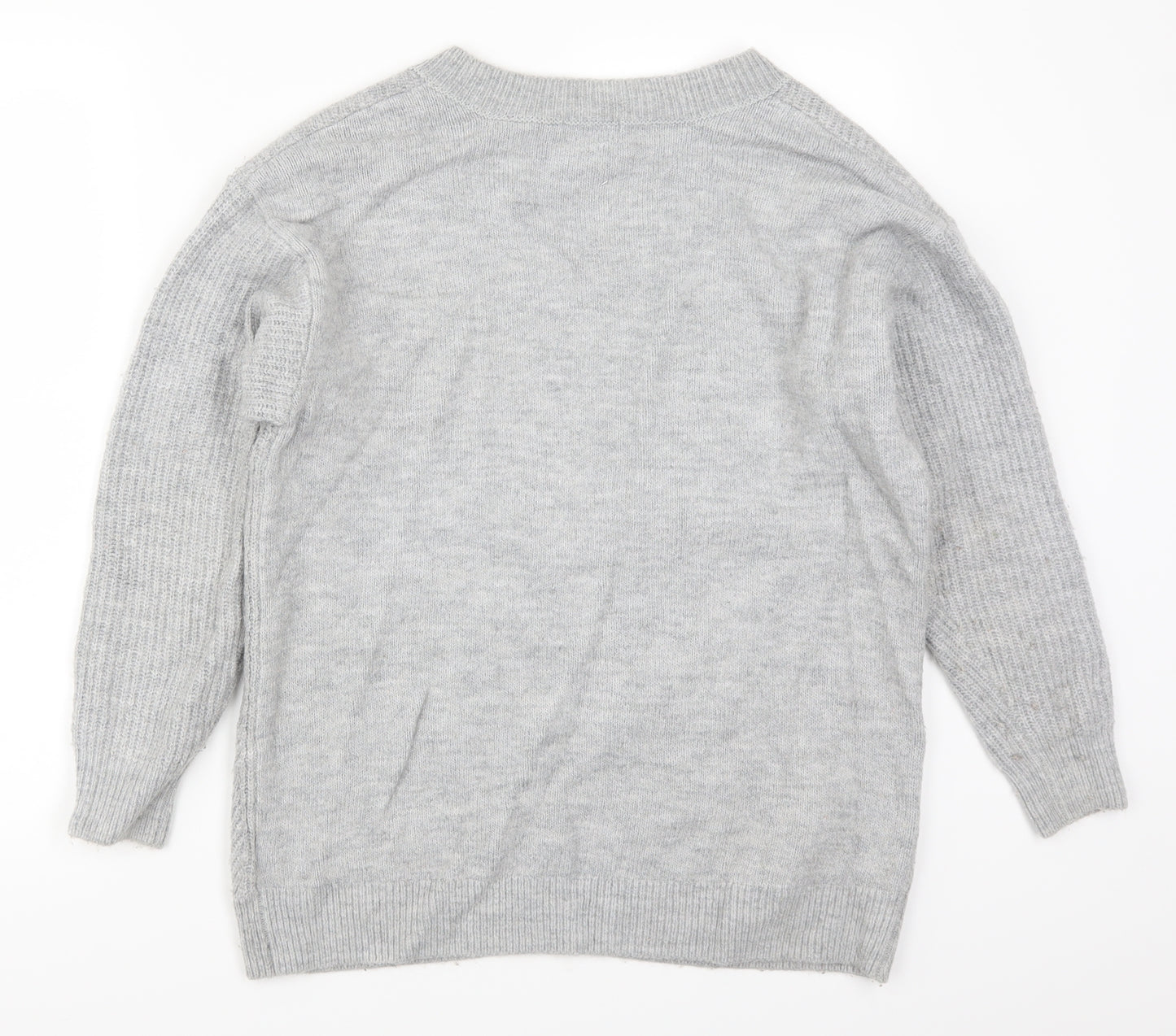 H&M Womens Green  Knit Pullover Jumper Size S