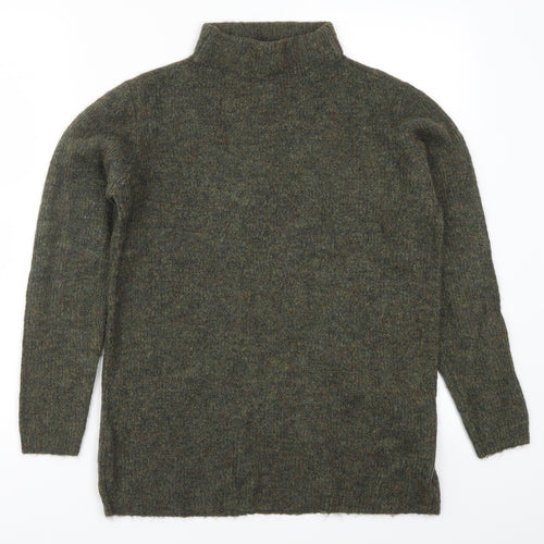 Jacqueline De Yong Womens Green  Knit Pullover Jumper Size S