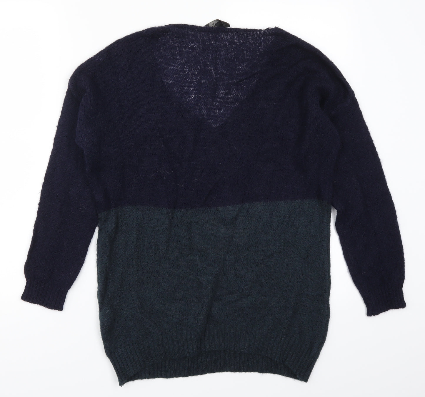 Fenella Womens Blue   Pullover Jumper Size M  - Colourblock