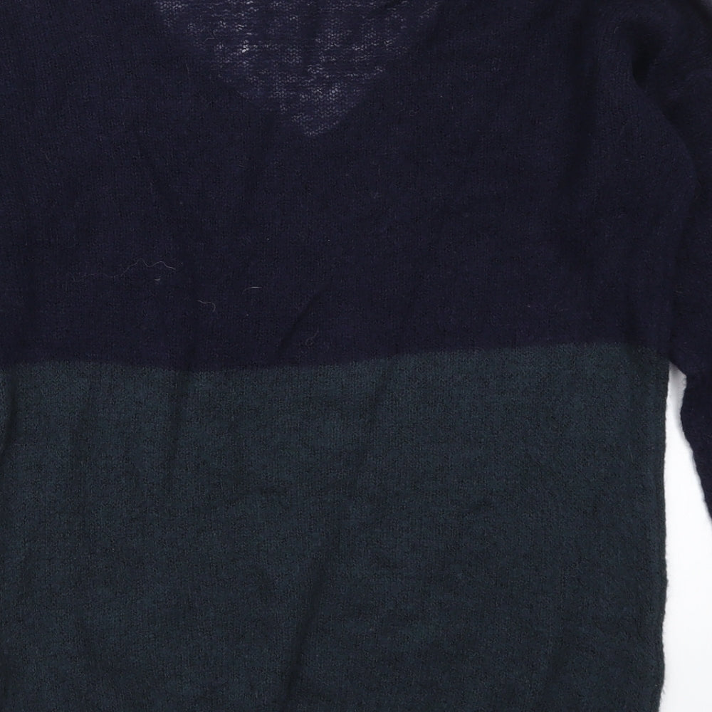Fenella Womens Blue   Pullover Jumper Size M  - Colourblock