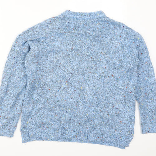 M&Co Womens Blue   Pullover Jumper Size 14