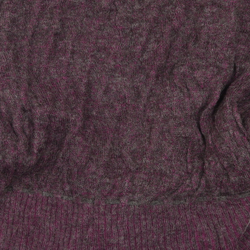David Emanuel Womens Purple   Cardigan Jumper Size 14