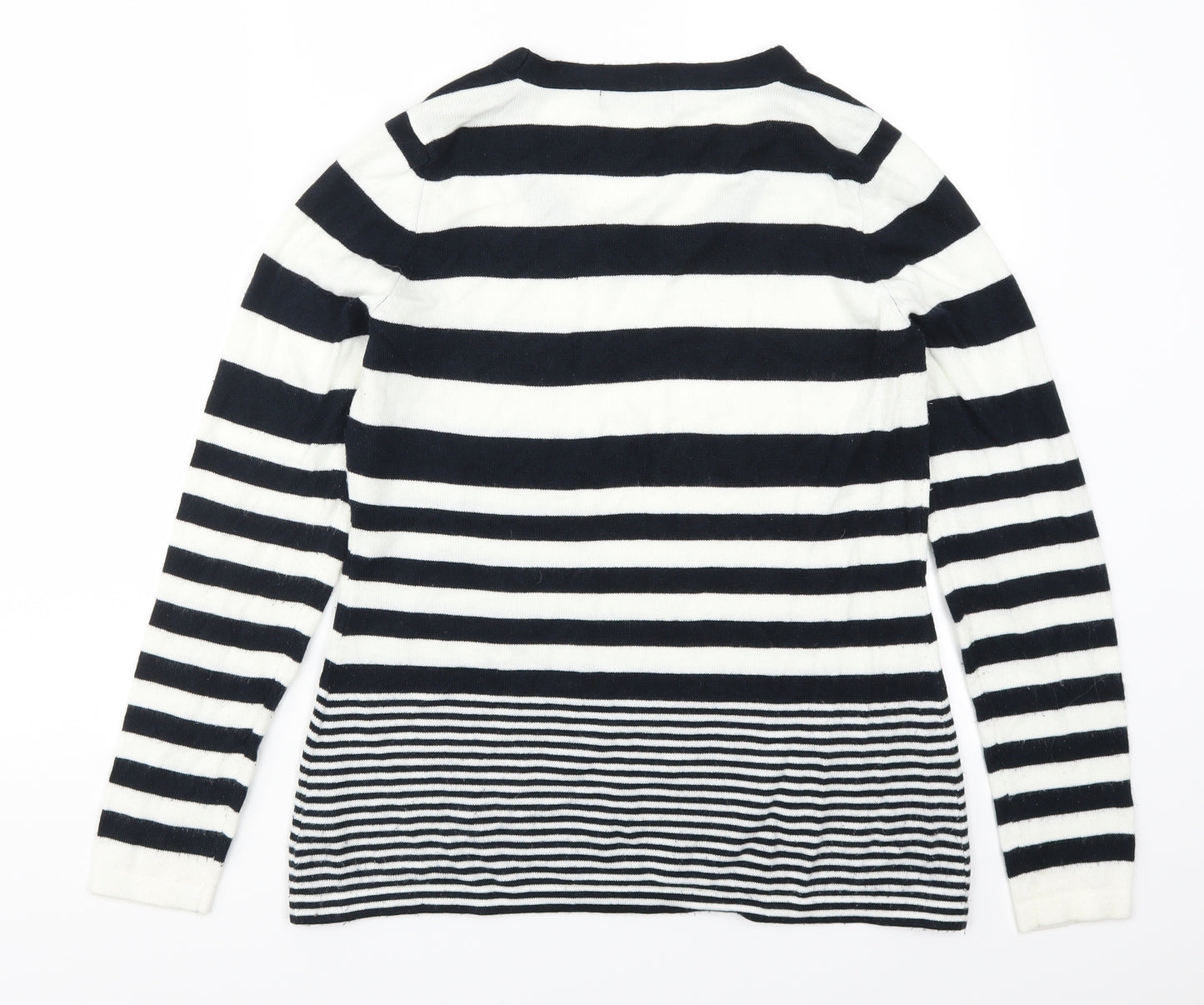 George Womens Blue Striped  Pullover Jumper Size 14  - Blue and White Stripes