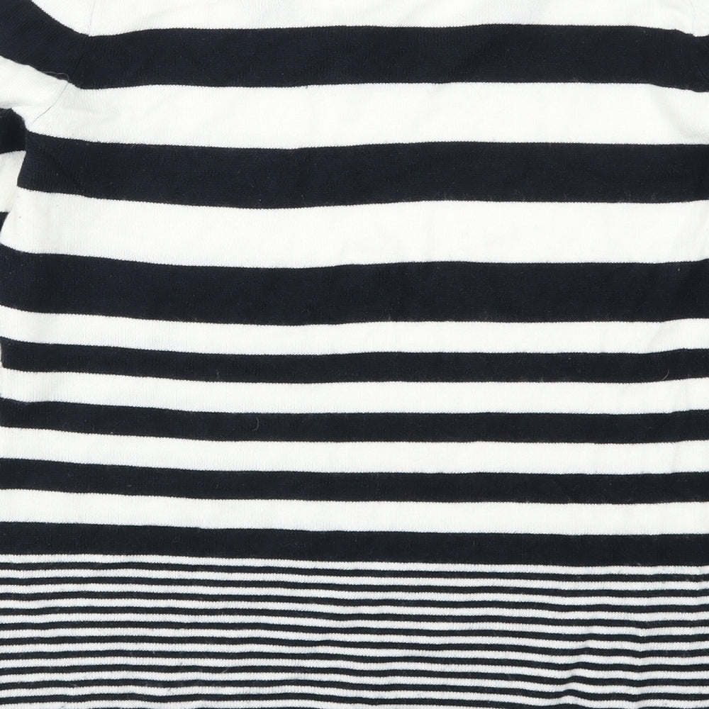 George Womens Blue Striped  Pullover Jumper Size 14  - Blue and White Stripes