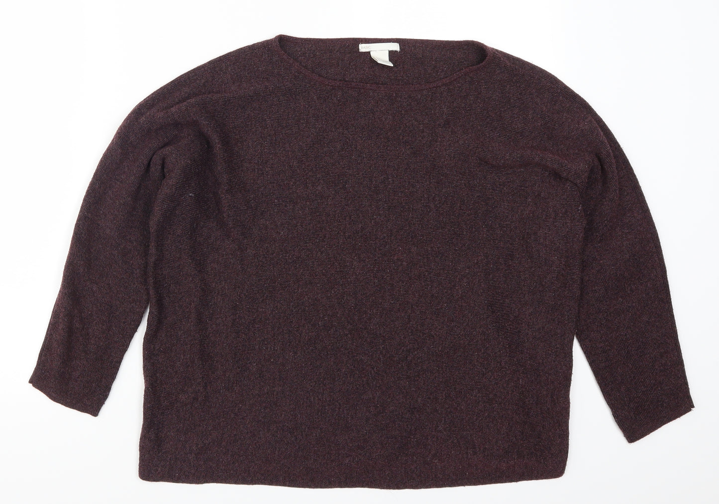H&M Womens Purple   Pullover Jumper Size M
