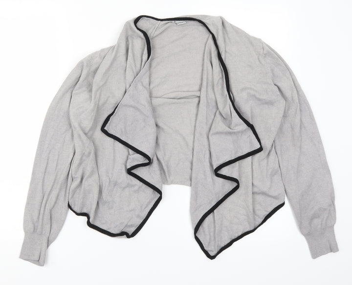 H&M Womens Grey   Cardigan Jumper Size M