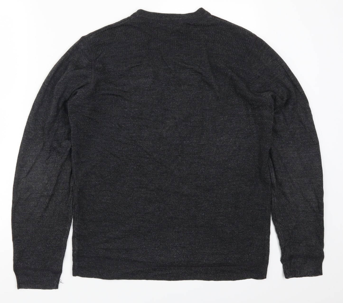 Red Herring Mens Grey   Cardigan Jumper Size M