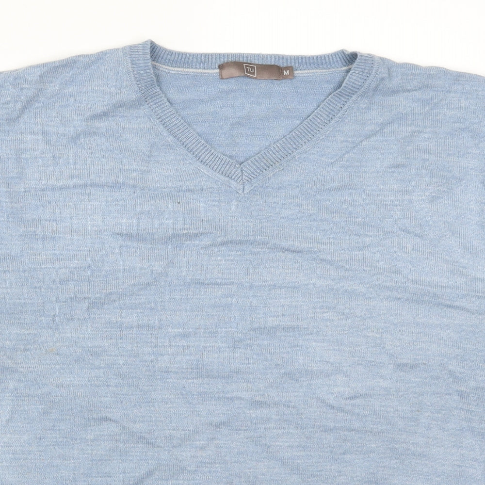 TU Mens Blue   Pullover Jumper Size M
