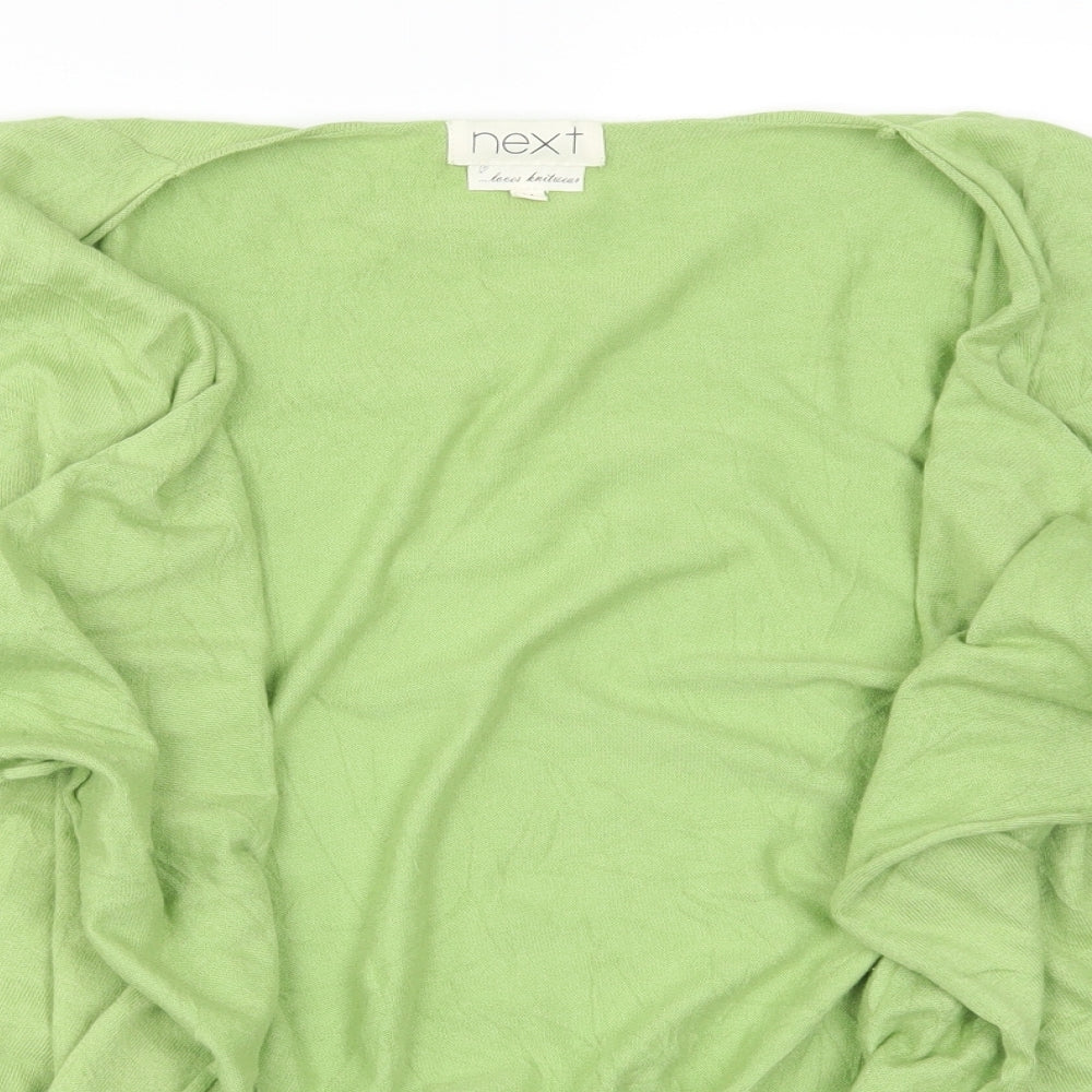 NEXT Womens Green   Cardigan Jumper Size 14
