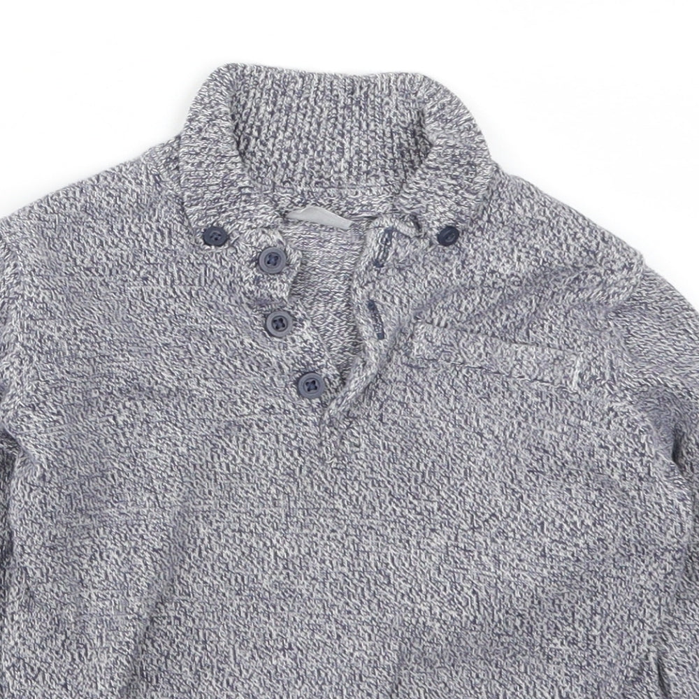 F&F Boys Blue   Pullover Jumper Size 3-4 Years
