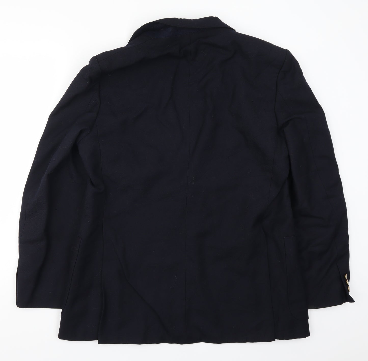 St Michael Mens Blue   Jacket Suit Jacket Size 42