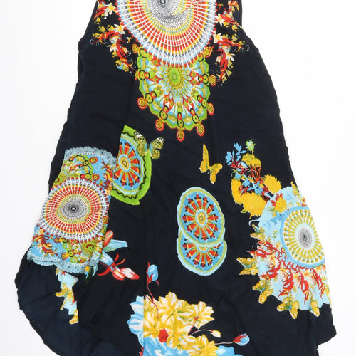 Melishia Womens Multicoloured Geometric  Tank Dress  One Size  - Abstract