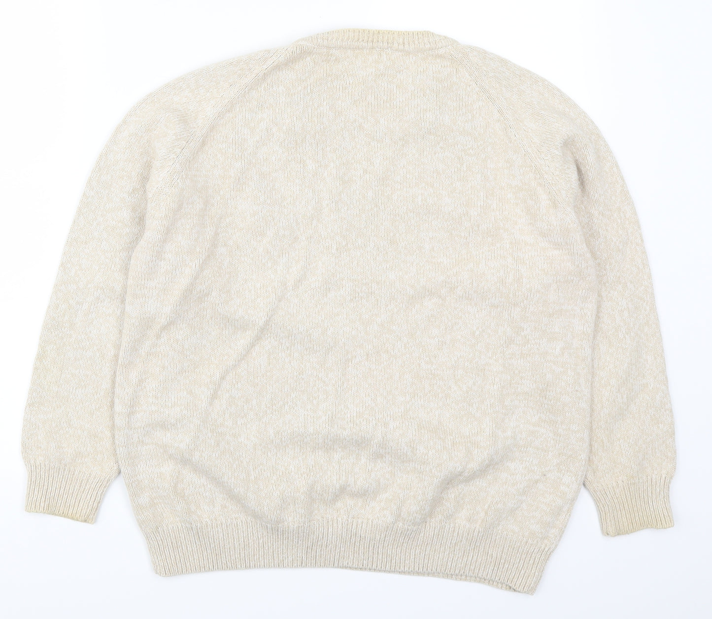 Joie De Vivre Womens Beige   Pullover Jumper Size L