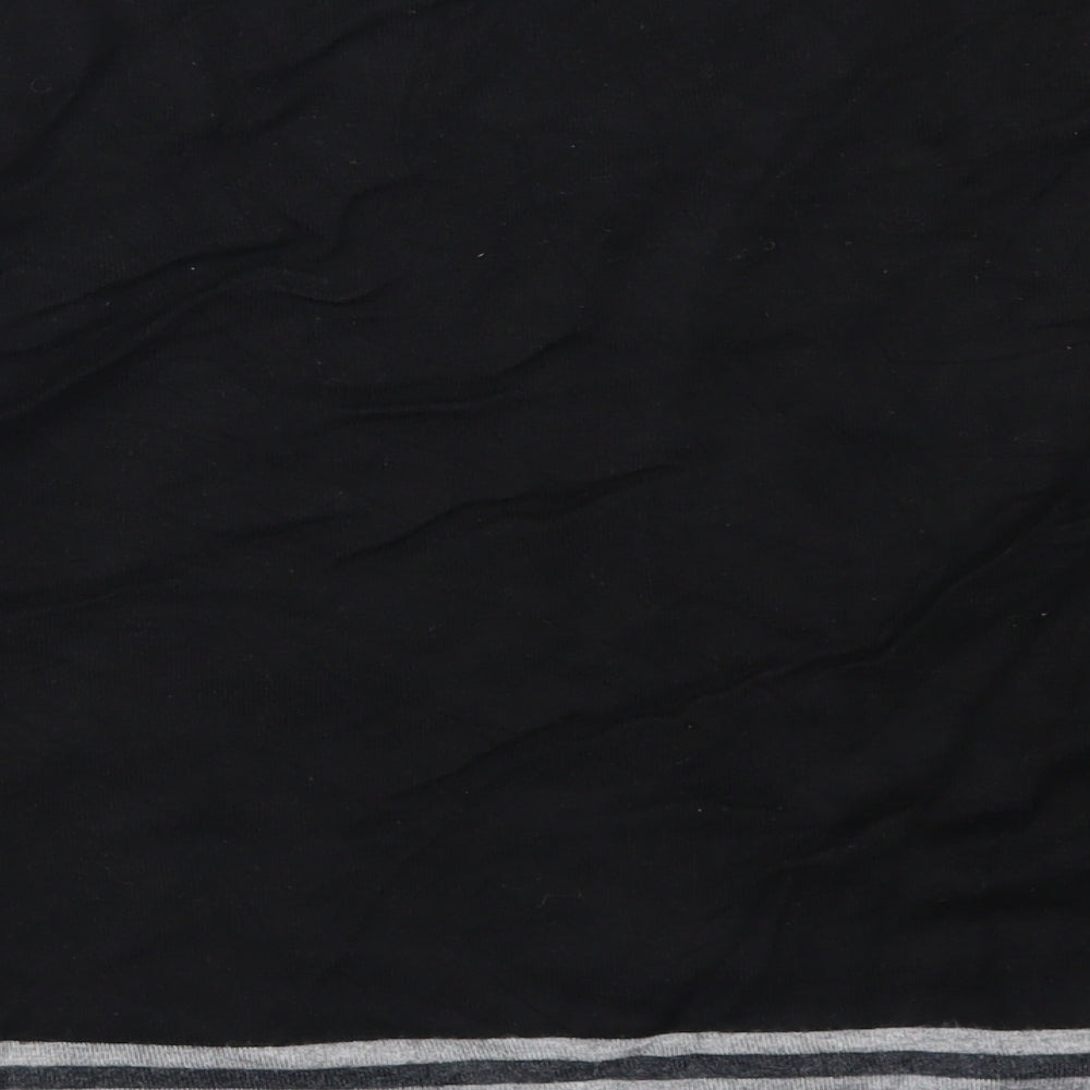 Precis Womens Black Striped  Pullover Jumper Size L