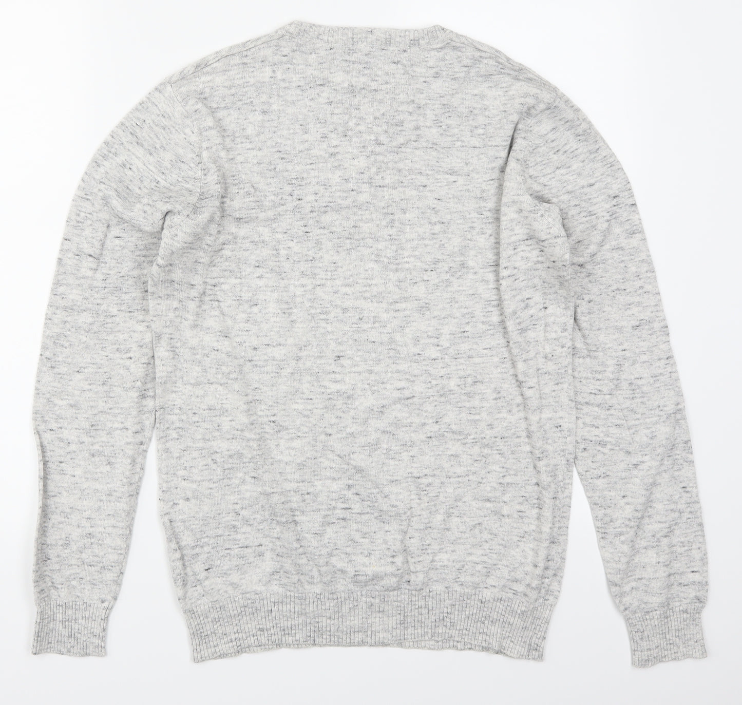 Cedar Wood State Mens Grey  Knit Pullover Jumper Size S