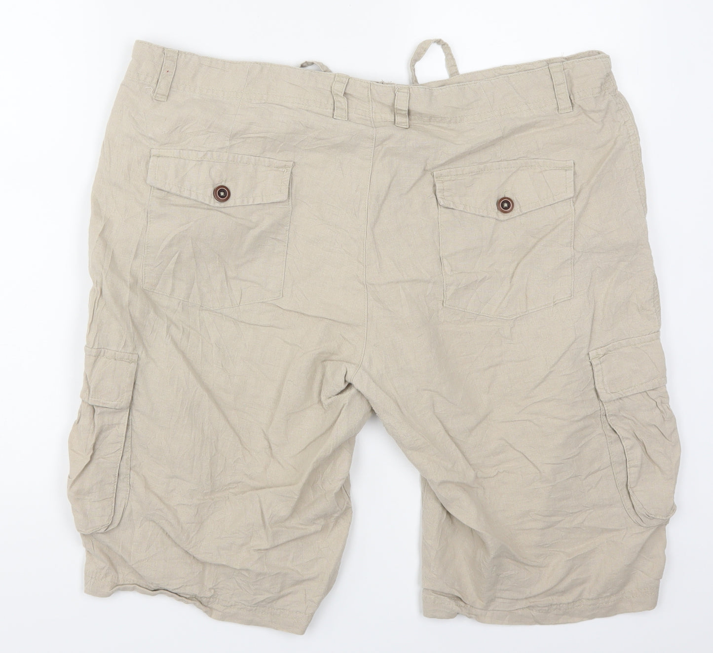 Livergy Mens Beige   Cargo Shorts Size 38