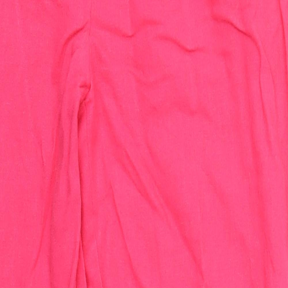 Papaya Womens Pink   Trousers  Size 14 L27 in
