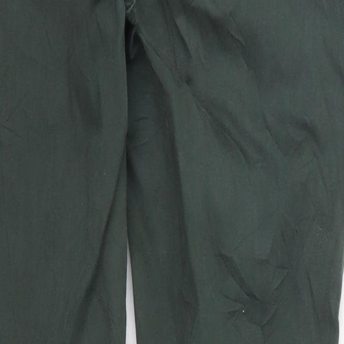 F&F Womens Green   Chino Trousers Size 10 L28.5 in