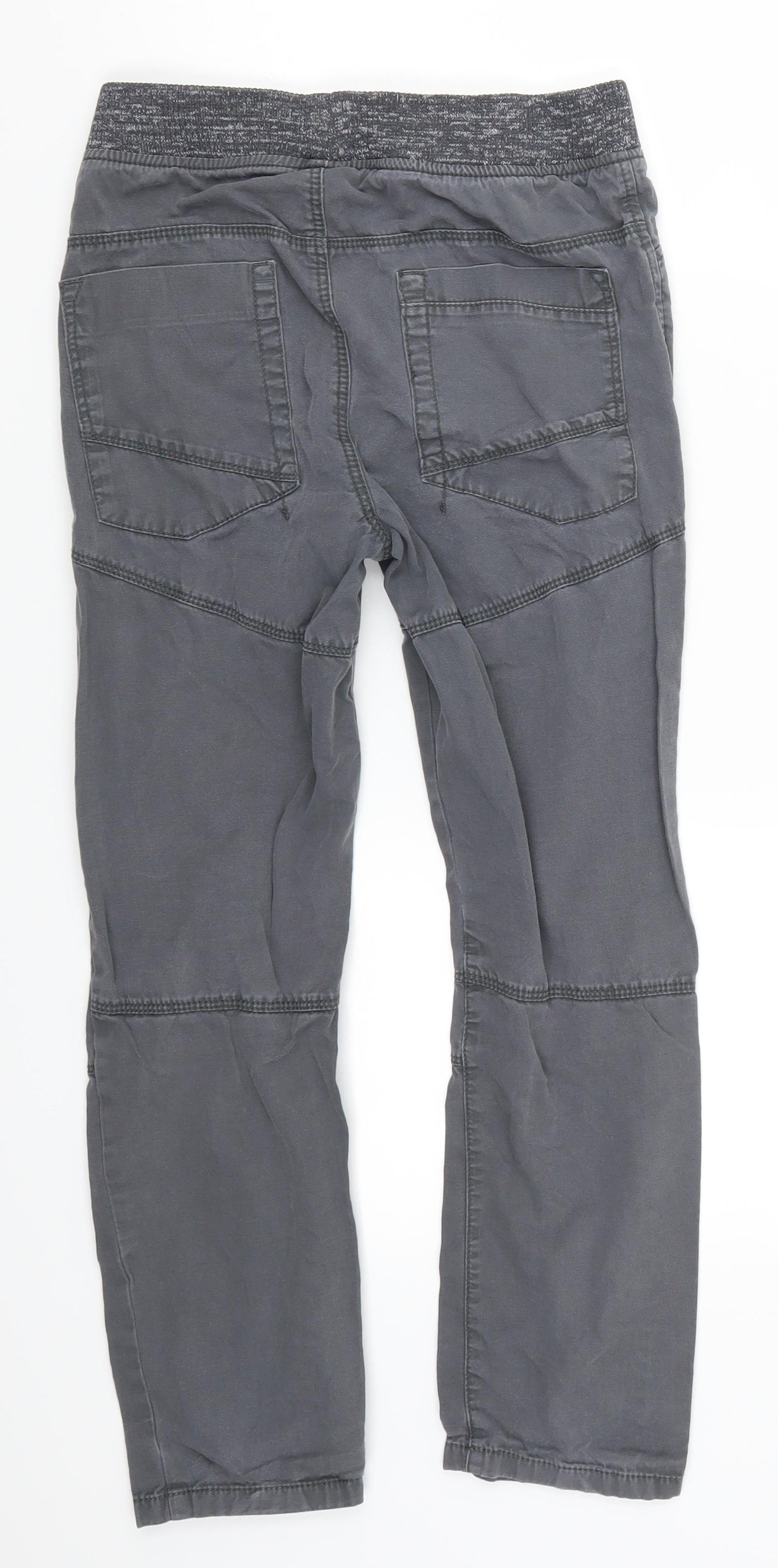 TU Boys Grey   Cargo Trousers Size 10 Years