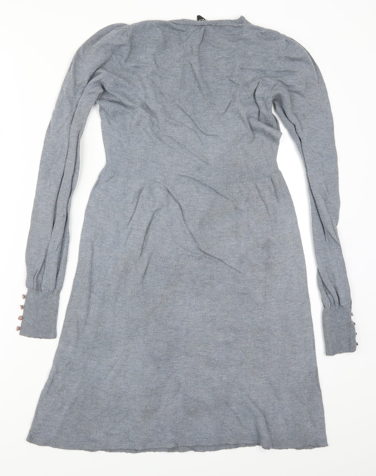 Oasis Womens Grey   Jumper Dress  Size 8