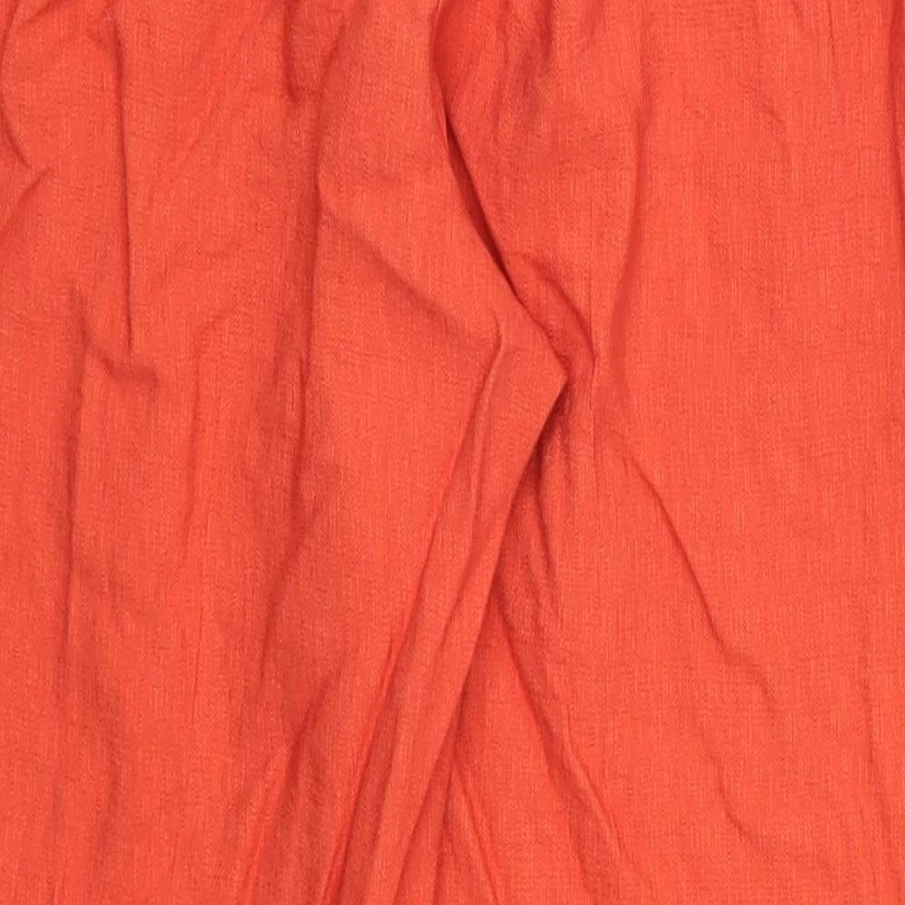 TU Womens Orange   Trousers  Size 14 L26 in