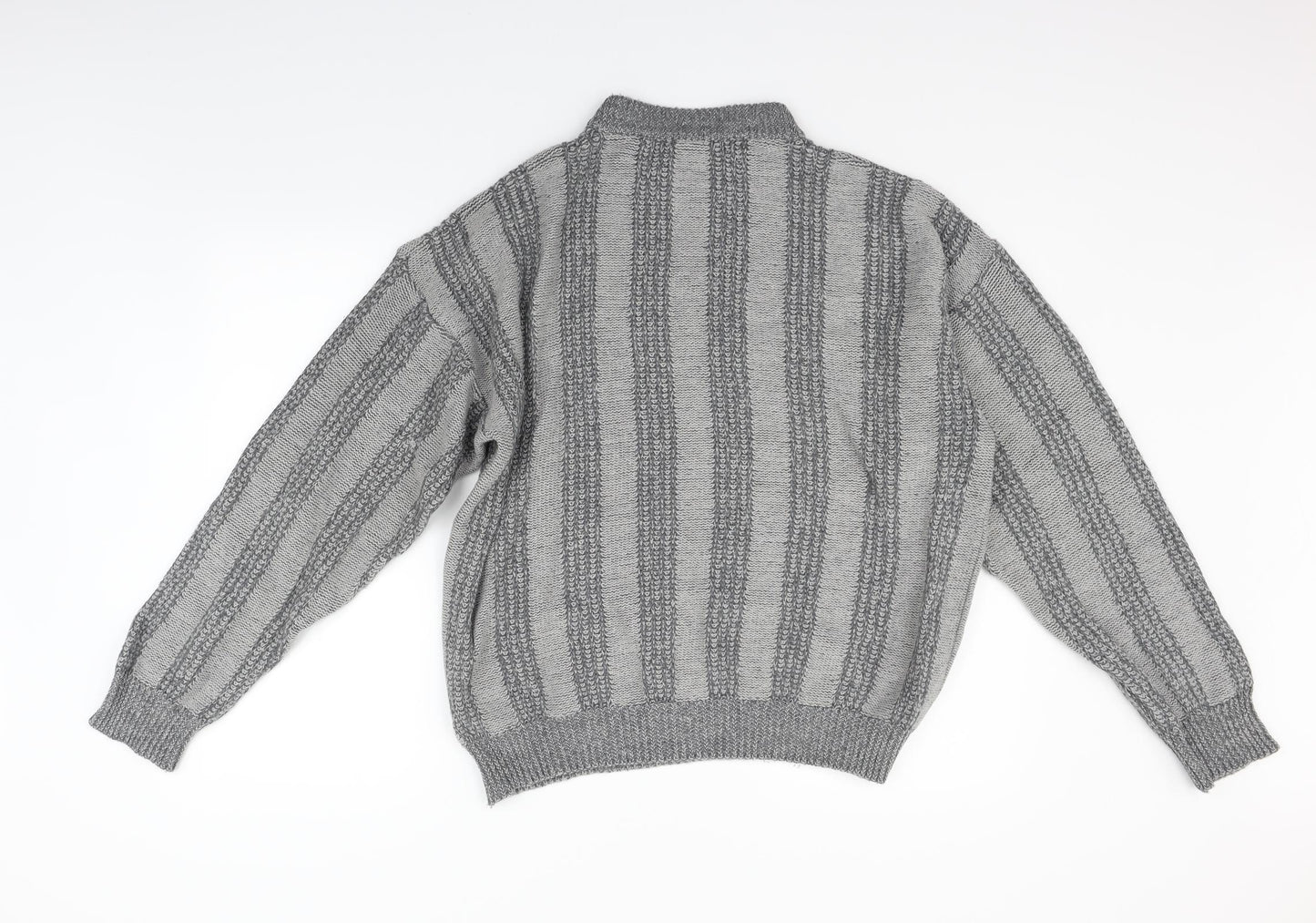 aventi Mens Grey   Pullover Jumper Size XL