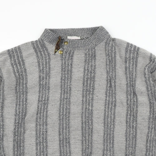 aventi Mens Grey   Pullover Jumper Size XL