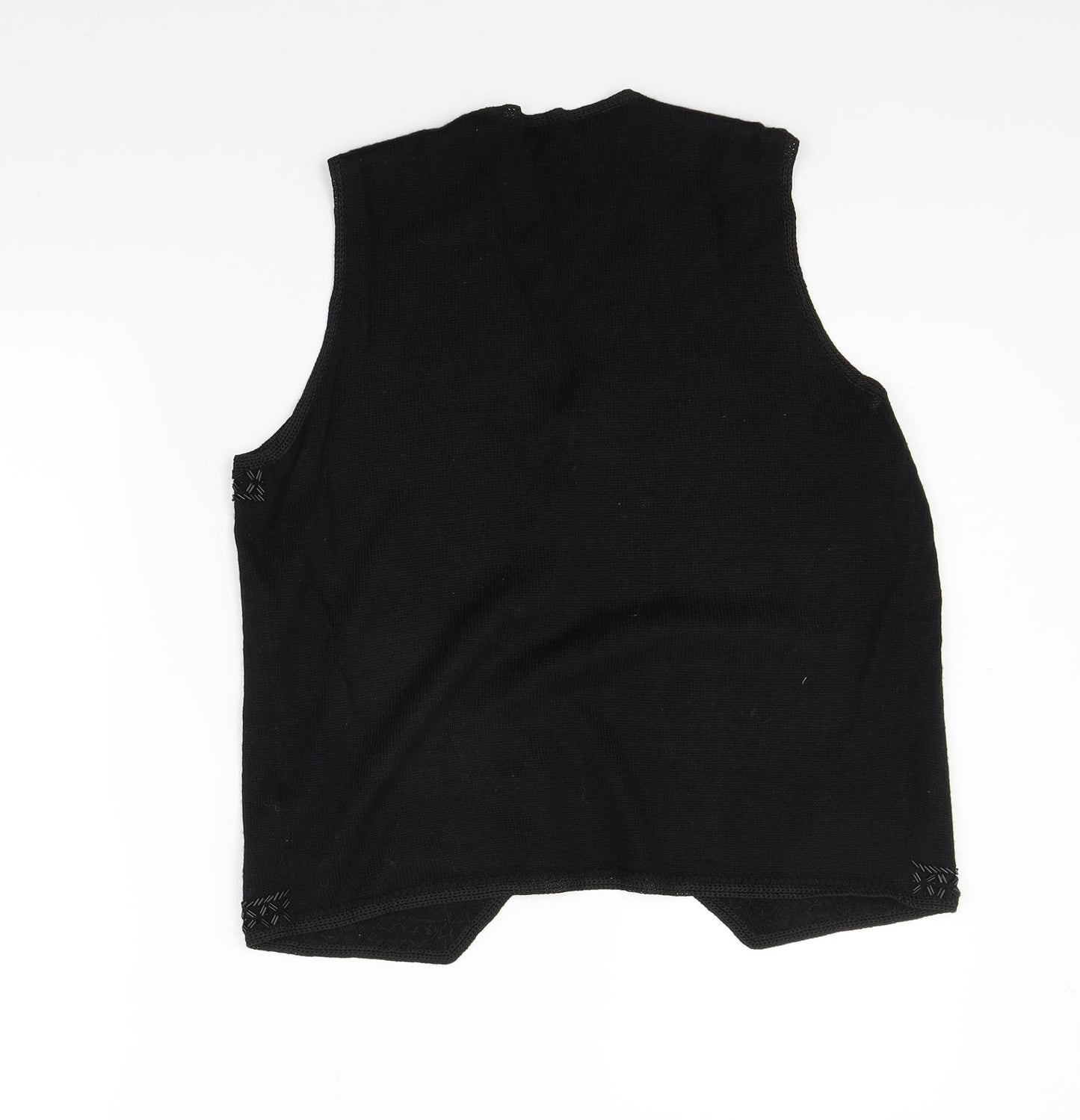 Marks and Spencer Womens Black   Cardigan Jumper Size 16