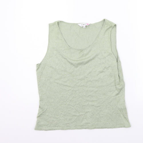 EAST Womens Green   Pullover Jumper Size L