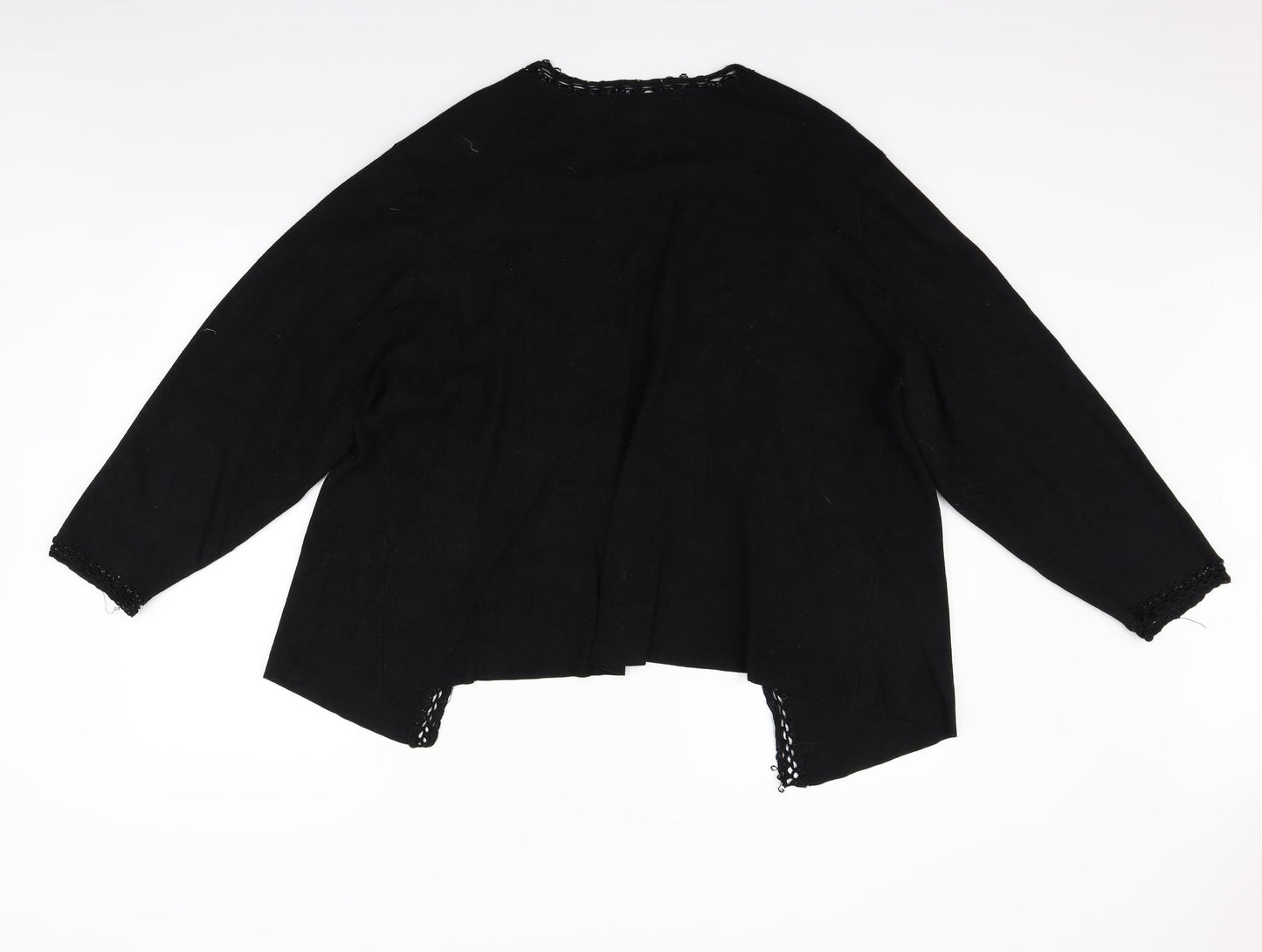 Laura martin Womens Black   Cardigan Jumper Size 28