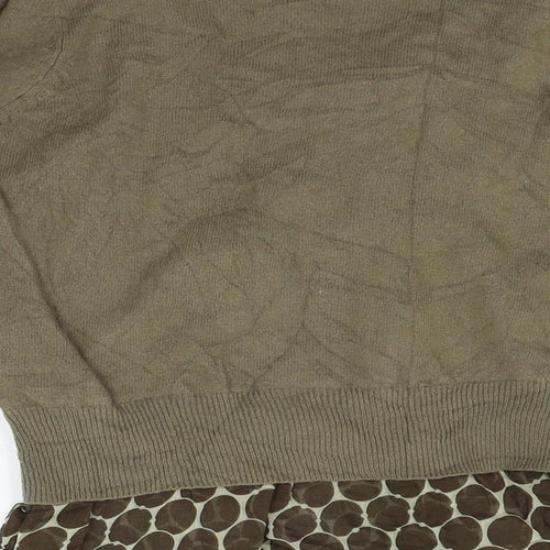 F&F Womens Gold   Pullover Jumper Size 10