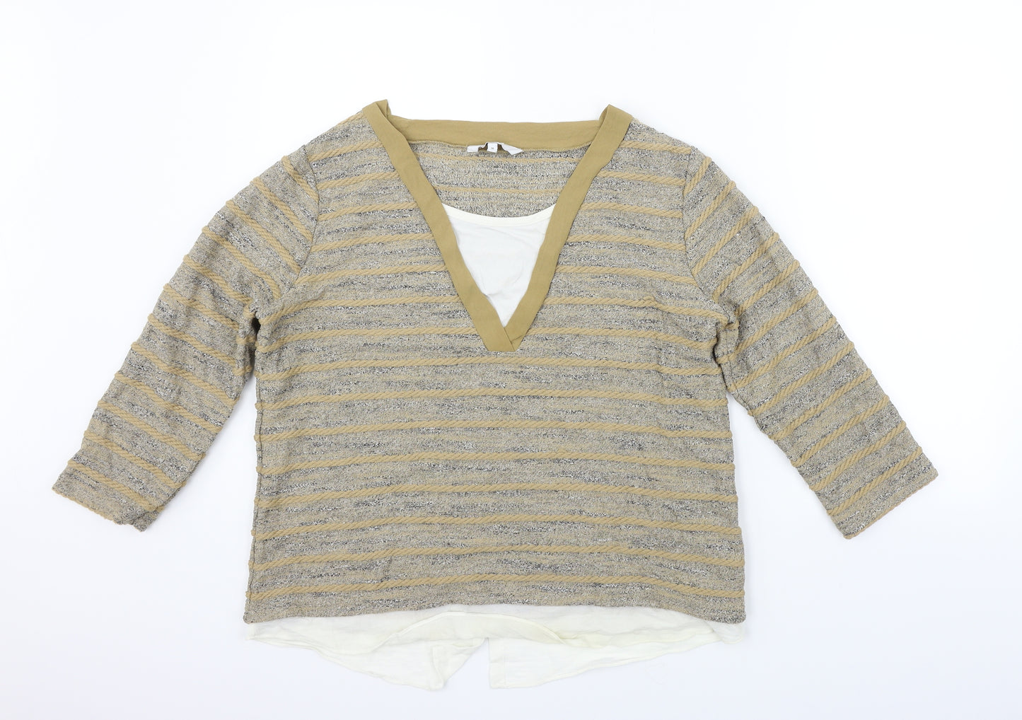 NEXT Womens Beige   Pullover Jumper Size 16