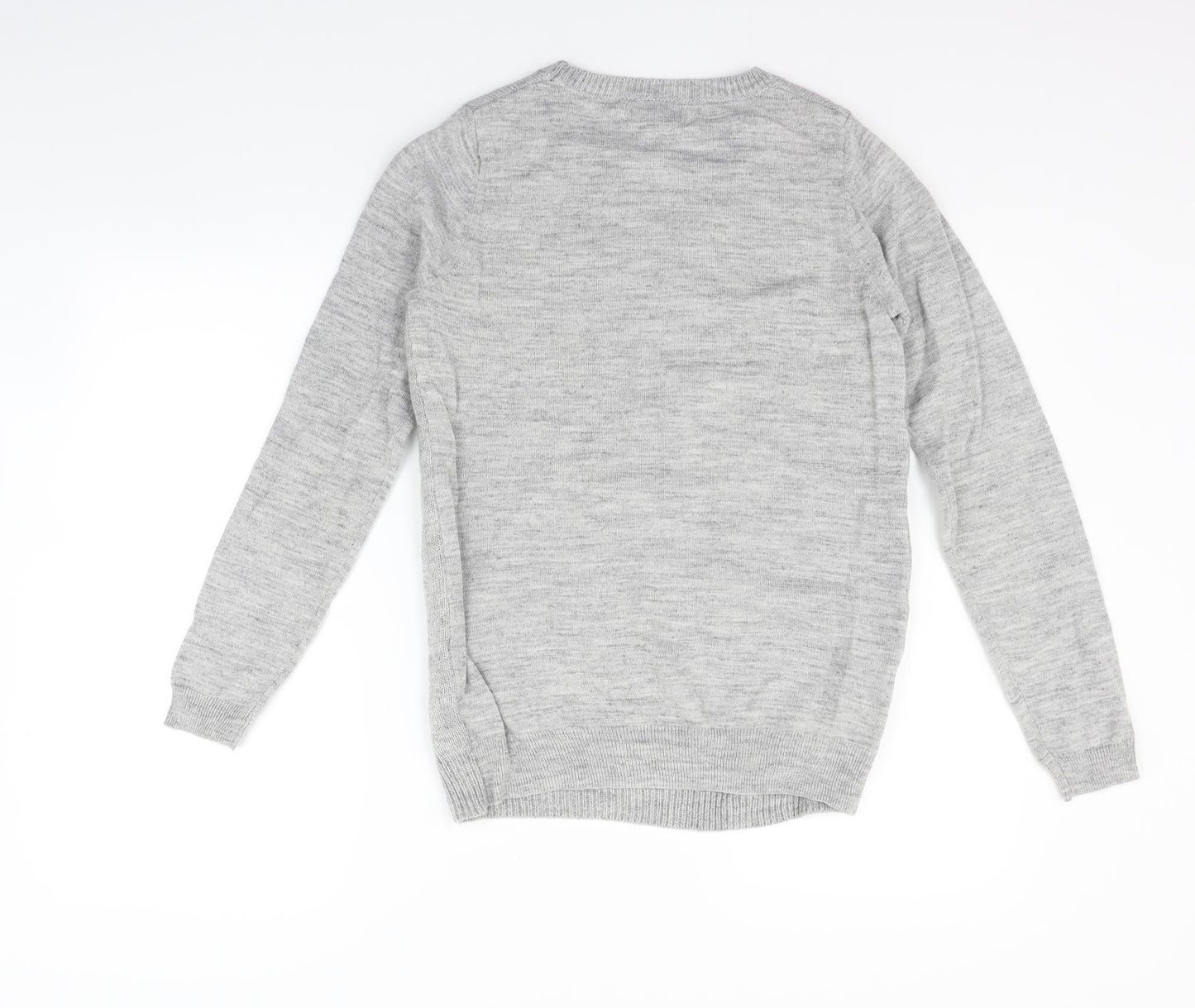 NEXT Womens Grey   Pullover Jumper Size 8  - POLAR BEAR