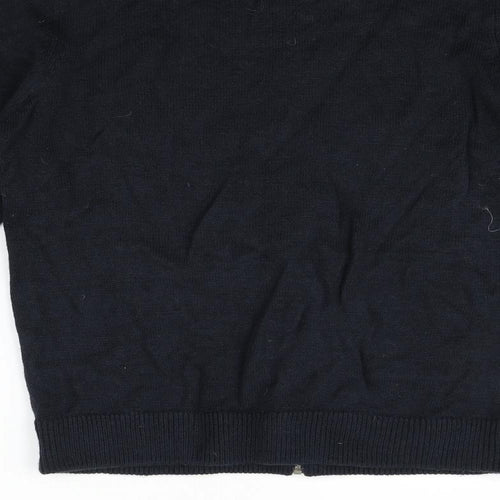 Ben Sherman Mens Blue   Full Zip Jumper Size L