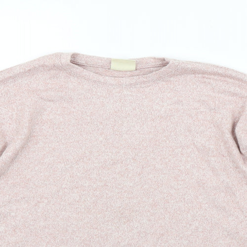 Zara Girls Orange   Pullover Jumper Size 8 Years