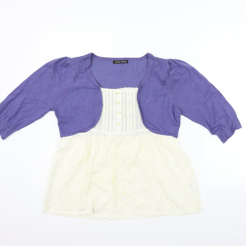 George Womens Purple   Pullover Jumper Size 16  - washable marks