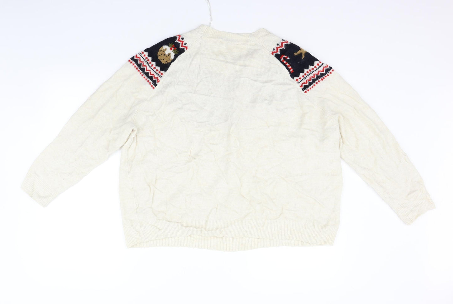 Tu Woman Womens Beige   Pullover Jumper Size 24