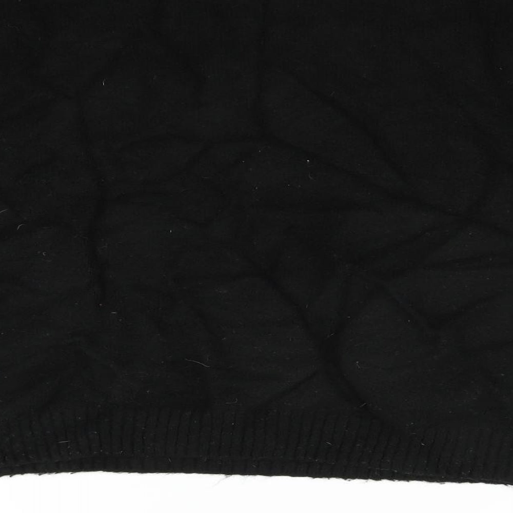 Red Herring Womens Black   Pullover Jumper Size 14