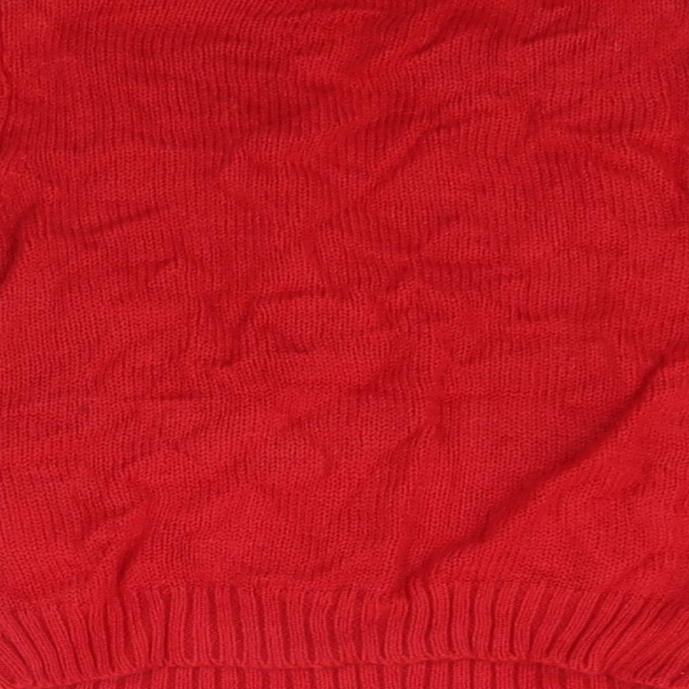 Peacocks Boys Purple   Pullover Jumper Size 2-3 Years  - Christmas