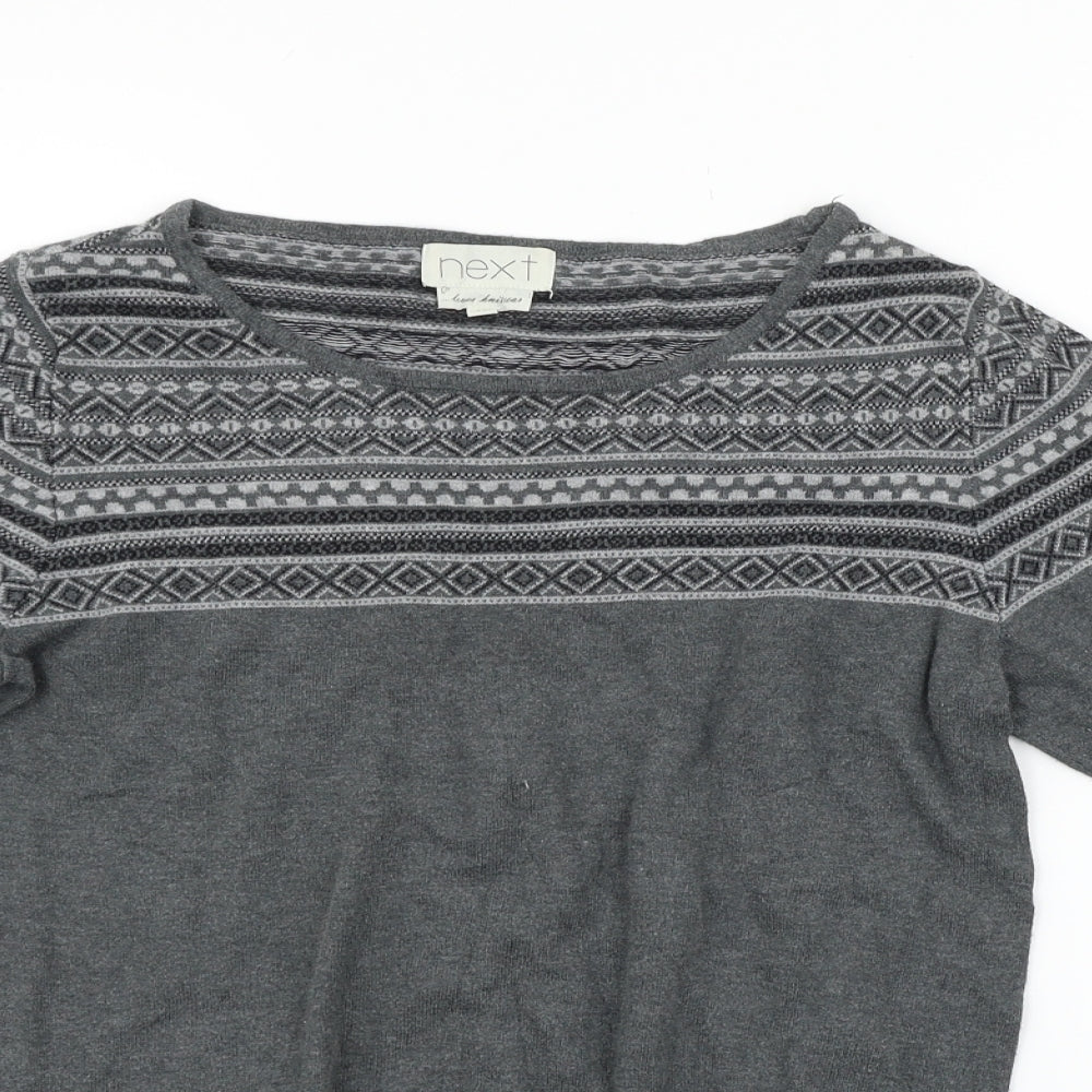 NEXT Womens Grey   Pullover Jumper Size 10