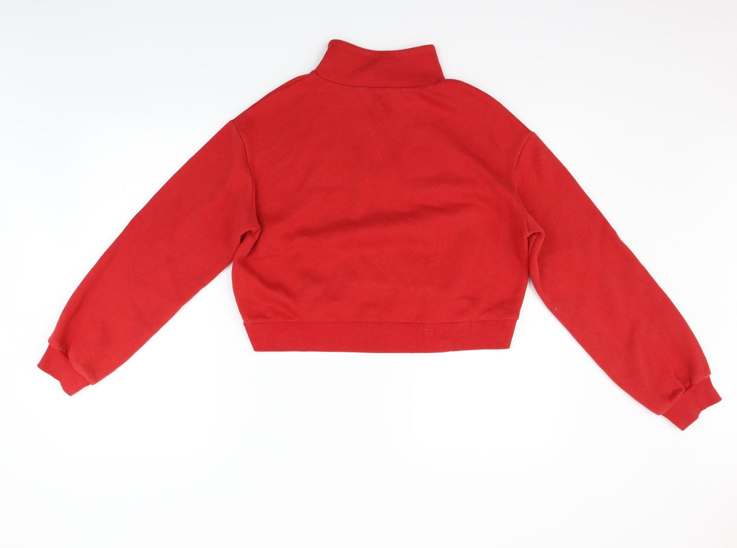 Divided Womens Red   Pullover Jumper Size S