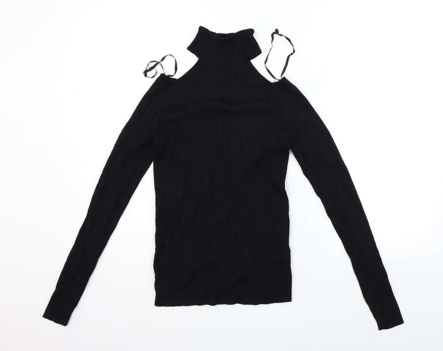New Look Womens Black   Pullover Jumper Size 10