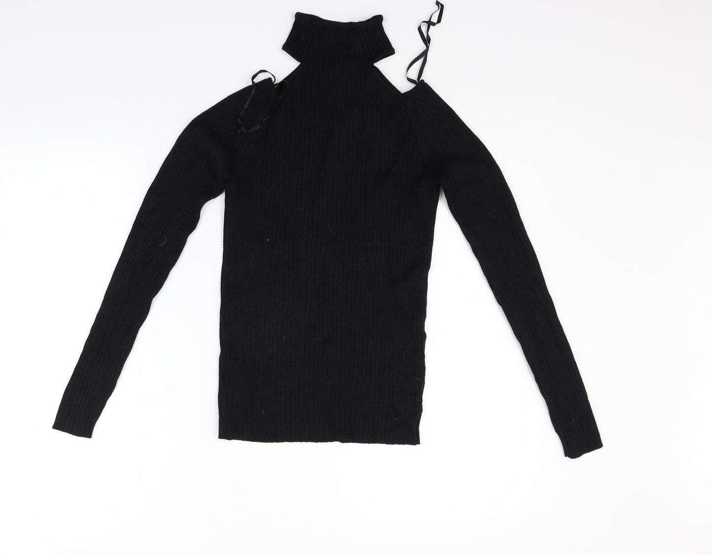 New Look Womens Black   Pullover Jumper Size 10
