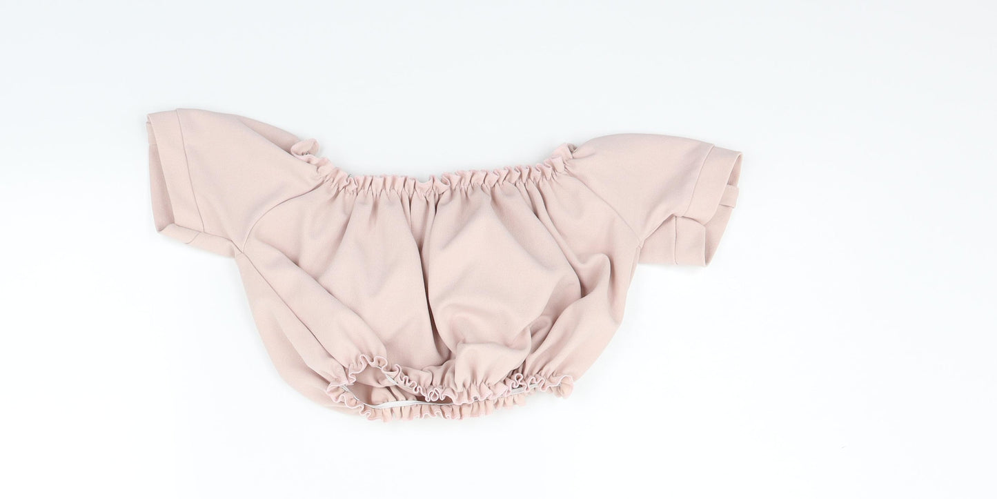 New Look Womens Pink   Basic Blouse Size 6