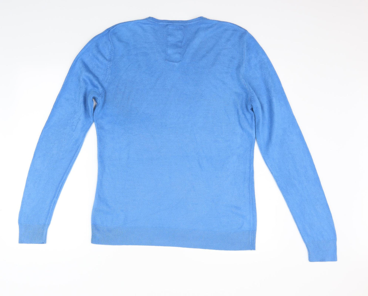 Topman Mens Blue   Pullover Jumper Size M