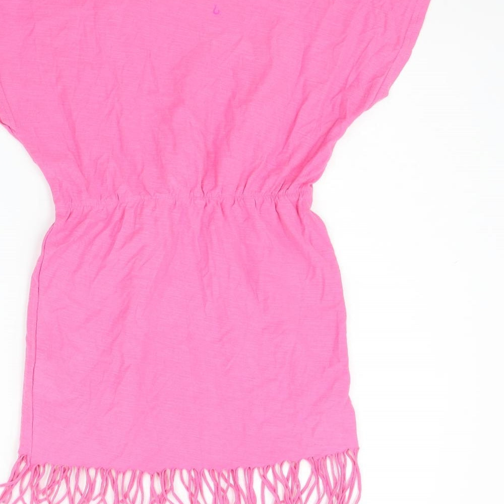 Matalan Girls Pink   Basic T-Shirt Size 10-11 Years