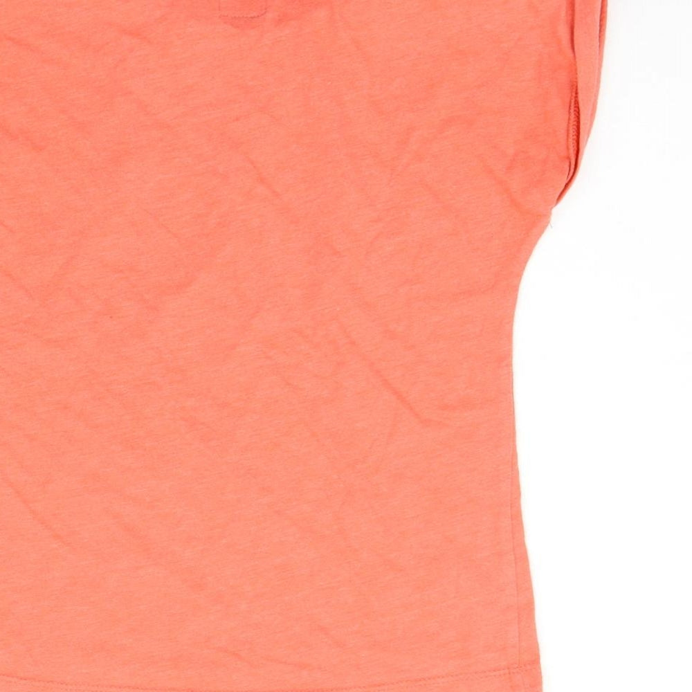 F&F Girls Orange   Basic T-Shirt Size 7-8 Years